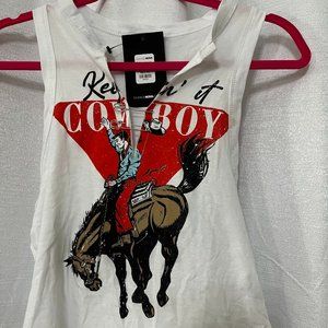 Western Cowboy Tank Top